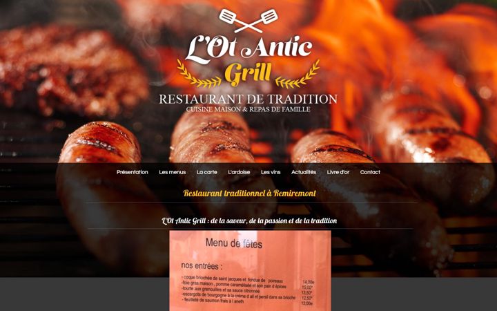 Screenshot of l-o-t-antic-grill.fr