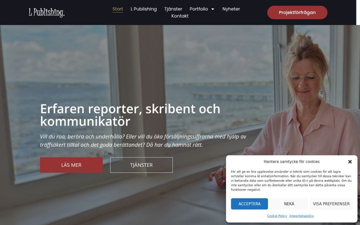 Screenshot of l-publishing.se