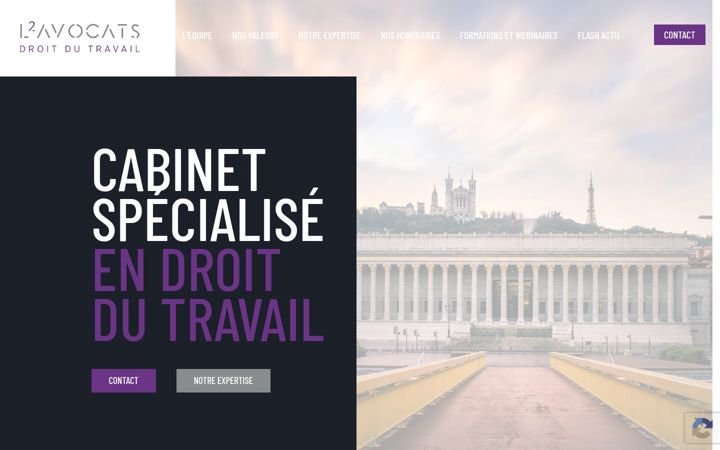 Screenshot of l2-avocats.com