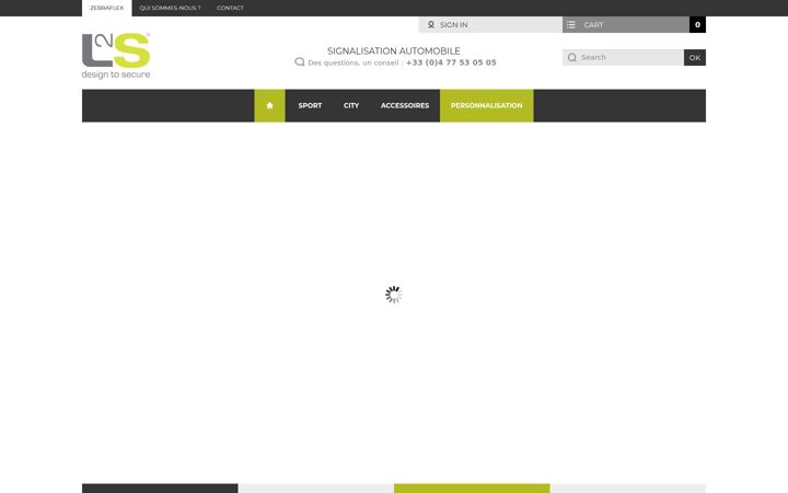 Screenshot of l2s-shop.com