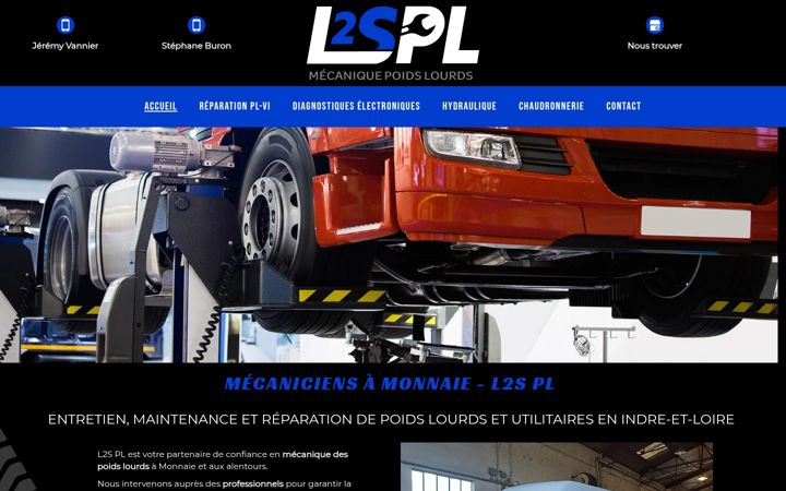 Screenshot of l2spl.fr