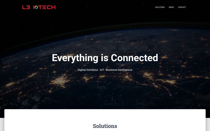 Screenshot di l3iotech.com