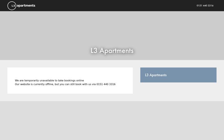Screenshot of l3living.com