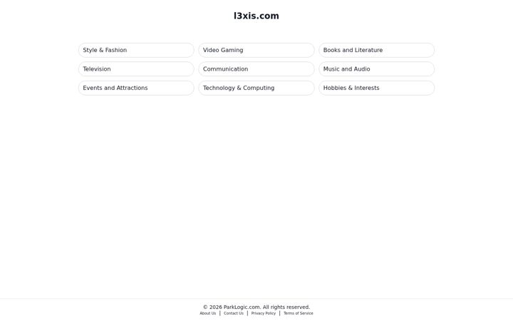 Screenshot of l3xis.com