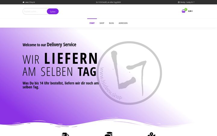 Screenshot of l7shop.de