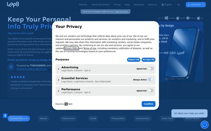 Ekrano kopija l8p8.com