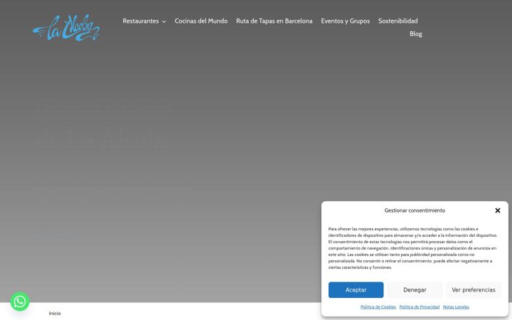 Ekrano kopija la-alcoba.com