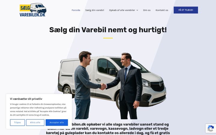 Screenshot of la-auto.dk