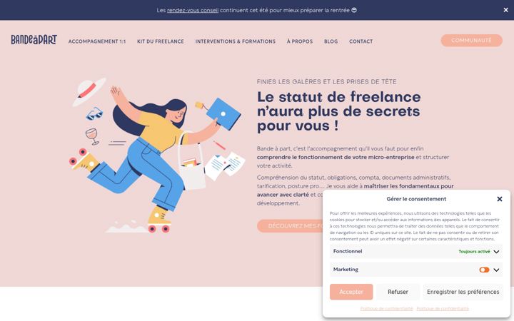 Ekrano kopija la-bande-a-part.com