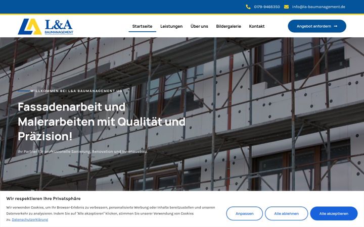 Screenshot of la-baumanagement.de