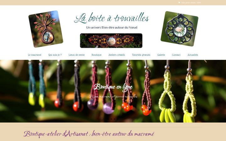 Ekrano kopija la-boite-a-trouvailles.com