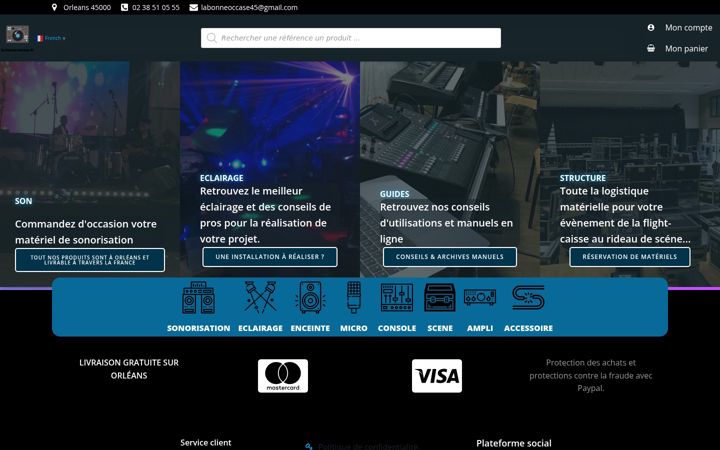 Screenshot of la-bonne-occase.fr