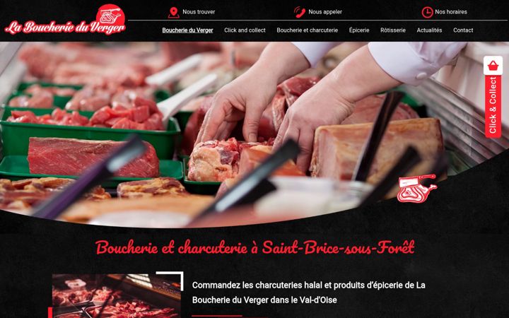 Screenshot of la-boucherie-du-verger.fr