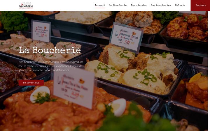 Screenshot of la-boucherie.be