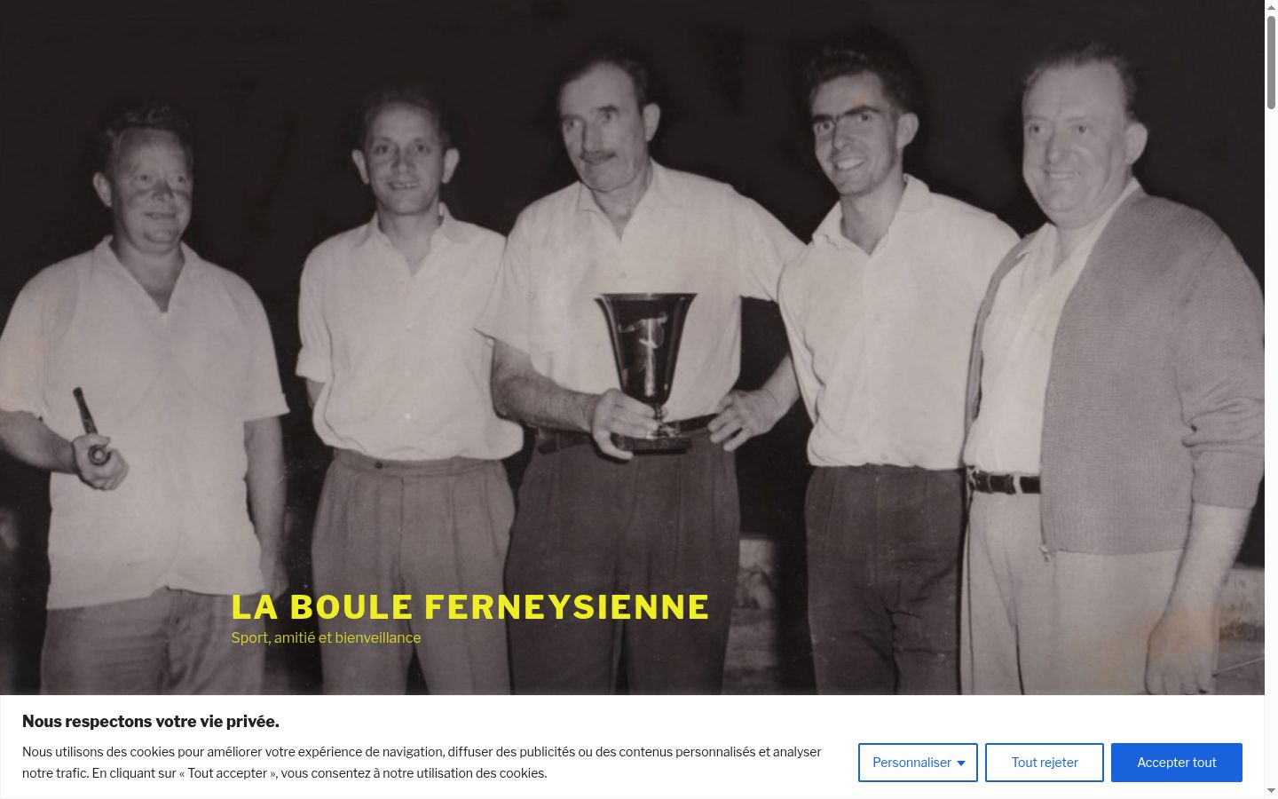Screenshot des Einwilligungsbanners vor jeglicher Interaktion