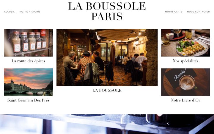 Screenshot of la-boussole.com