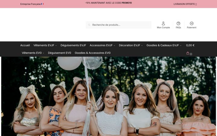 Ekrano kopija la-boutique-des-evjf-evg.com