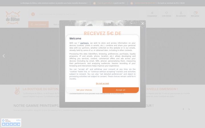 Ekrano kopija la-boutique-du-baton.com