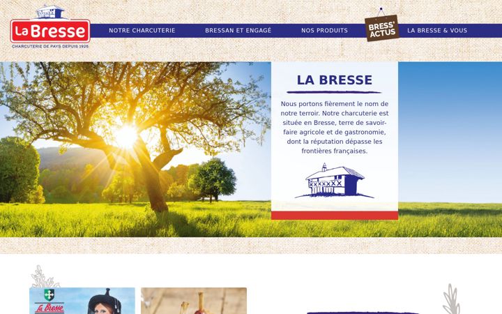 Screenshot of la-bresse.com