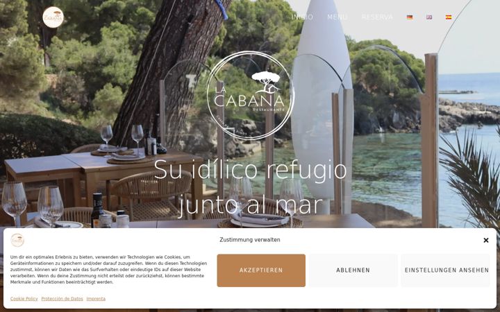 Screenshot of la-cabana.es