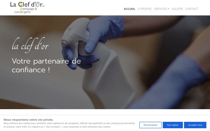 Screenshot of la-clef-d-or.ch
