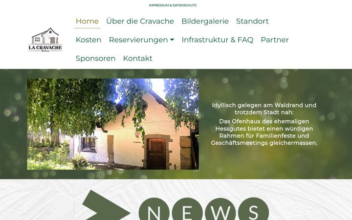 Skjámynd af la-cravache.ch