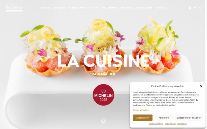Screenshot of la-cuisine-koeln.de