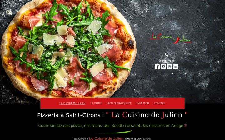 Screenshot of la-cuisinedejulien.fr