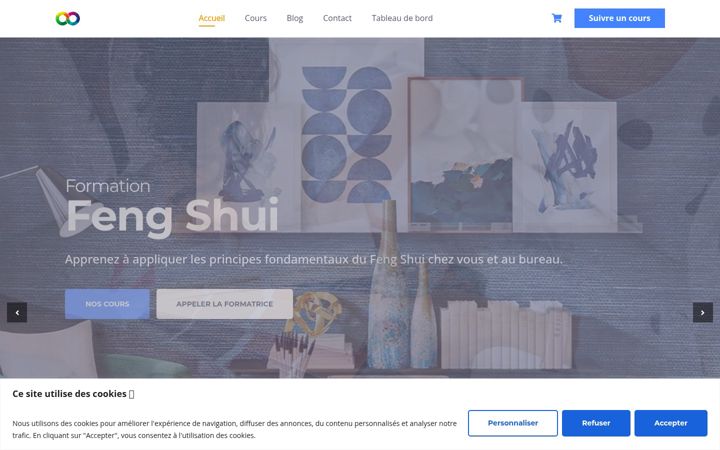 Екранна снимка на la-decoration-fengshui.com