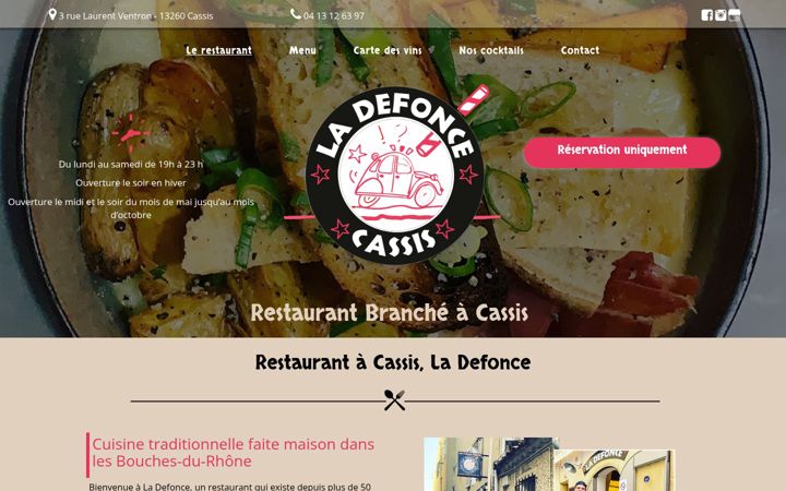 Screenshot of la-defonce.fr