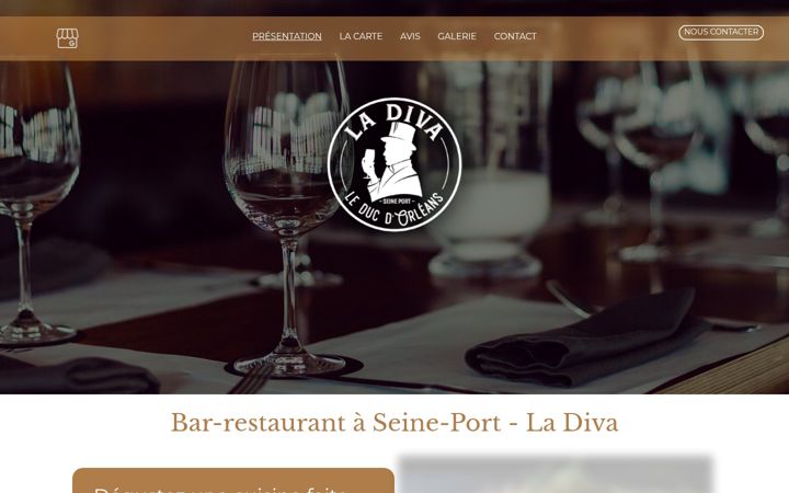 Screenshot of la-diva-seine-port.fr