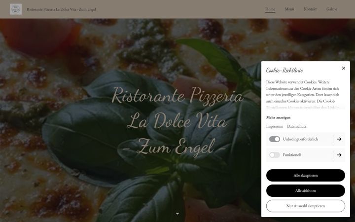 Screenshot of la-dolce-vita-bruchsal-zum-engel.de