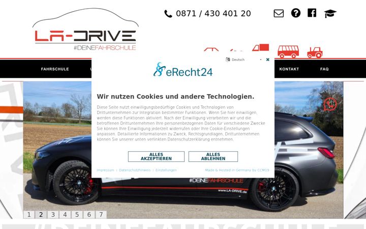 Screenshot of la-drive.de
