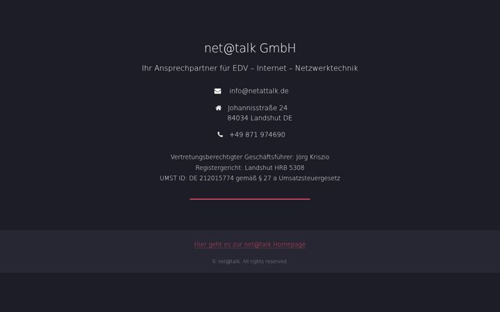 Screenshot of la-edv.de