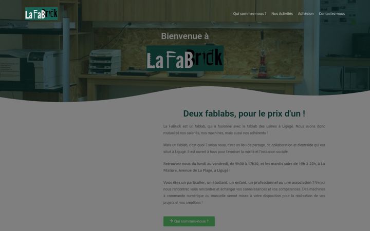 Екранна снимка на la-fabrick.com