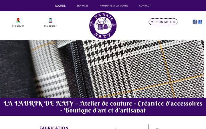 Screenshot of la-fabrik-de-naty.fr