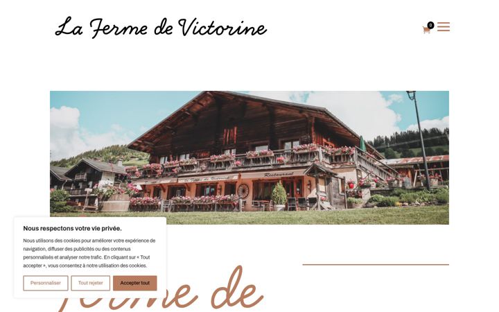 Screenshot of la-ferme-de-victorine.com