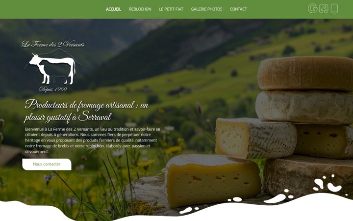Screenshot of la-ferme-des-2-versants.fr