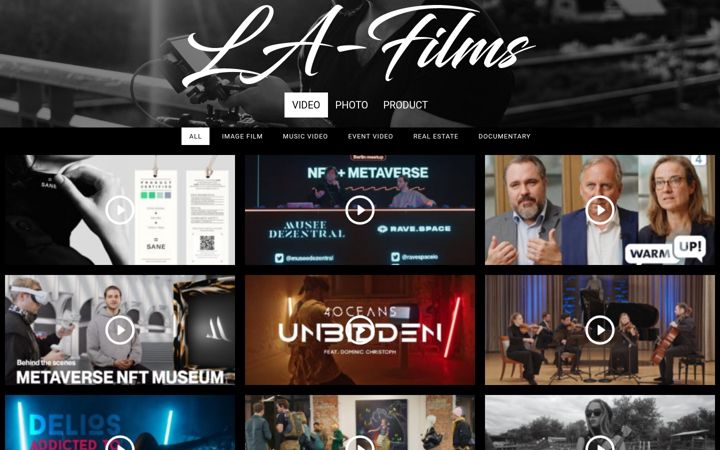 Screenshot of la-films.de