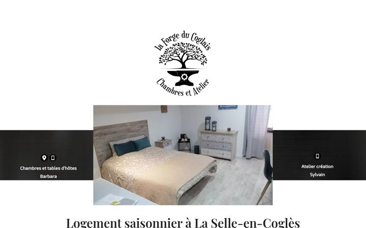 Screenshot of la-forge-du-coglais.fr