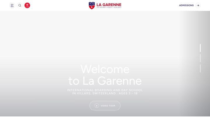 Screenshot of la-garenne.ch