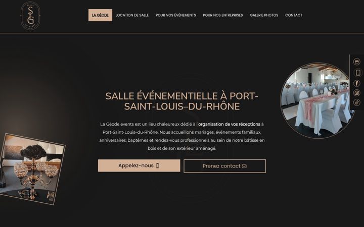 Screenshot of la-geode.fr