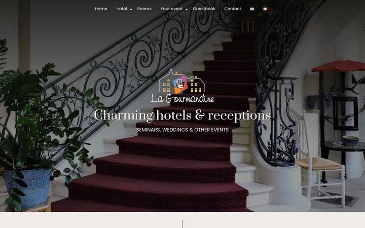 Screenshot of la-gourmandine.com