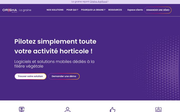 Screenshot of la-graine-informatique.fr