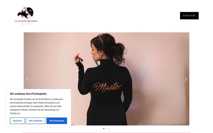 Screenshot of la-grande-bellezza.de