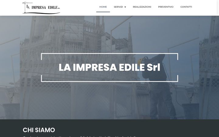 Screenshot of la-impresaedile.com