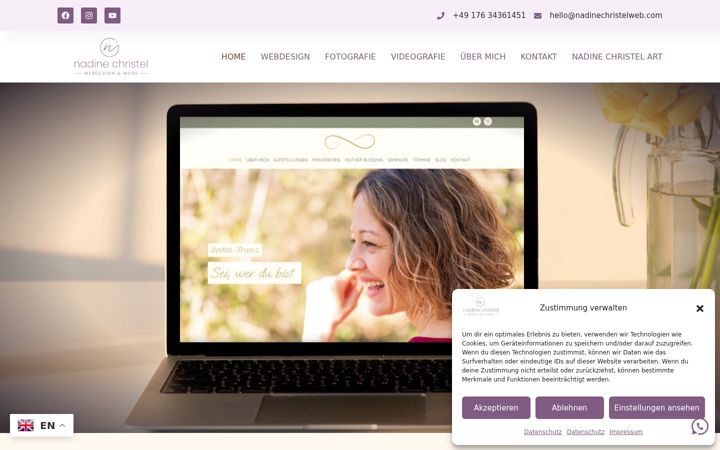 Screenshot of la-inesh-design.com