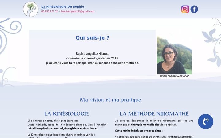 Screenshot of la-kinesiologie-de-sophie.fr