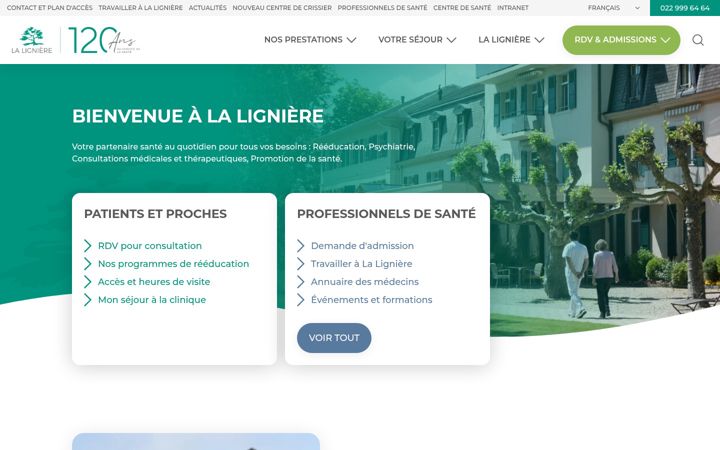 Screenshot of la-ligniere.ch