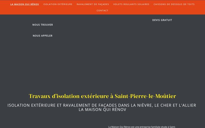 Screenshot of la-maison-qui-renov.fr